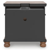 Rowlenstown Brown King Poster Bed, Dresser and 2 Nightstands (Online Special Price)