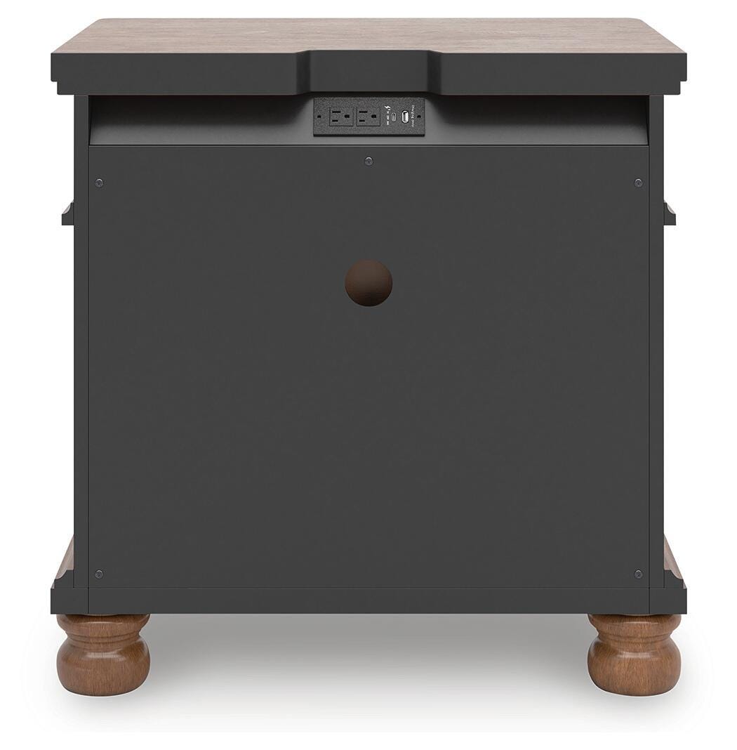 Rowlenstown Brown King Poster Bed, Dresser and 2 Nightstands (Online Special Price)
