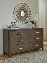 Radkin Burnished Brown Dresser (Online Special Price)