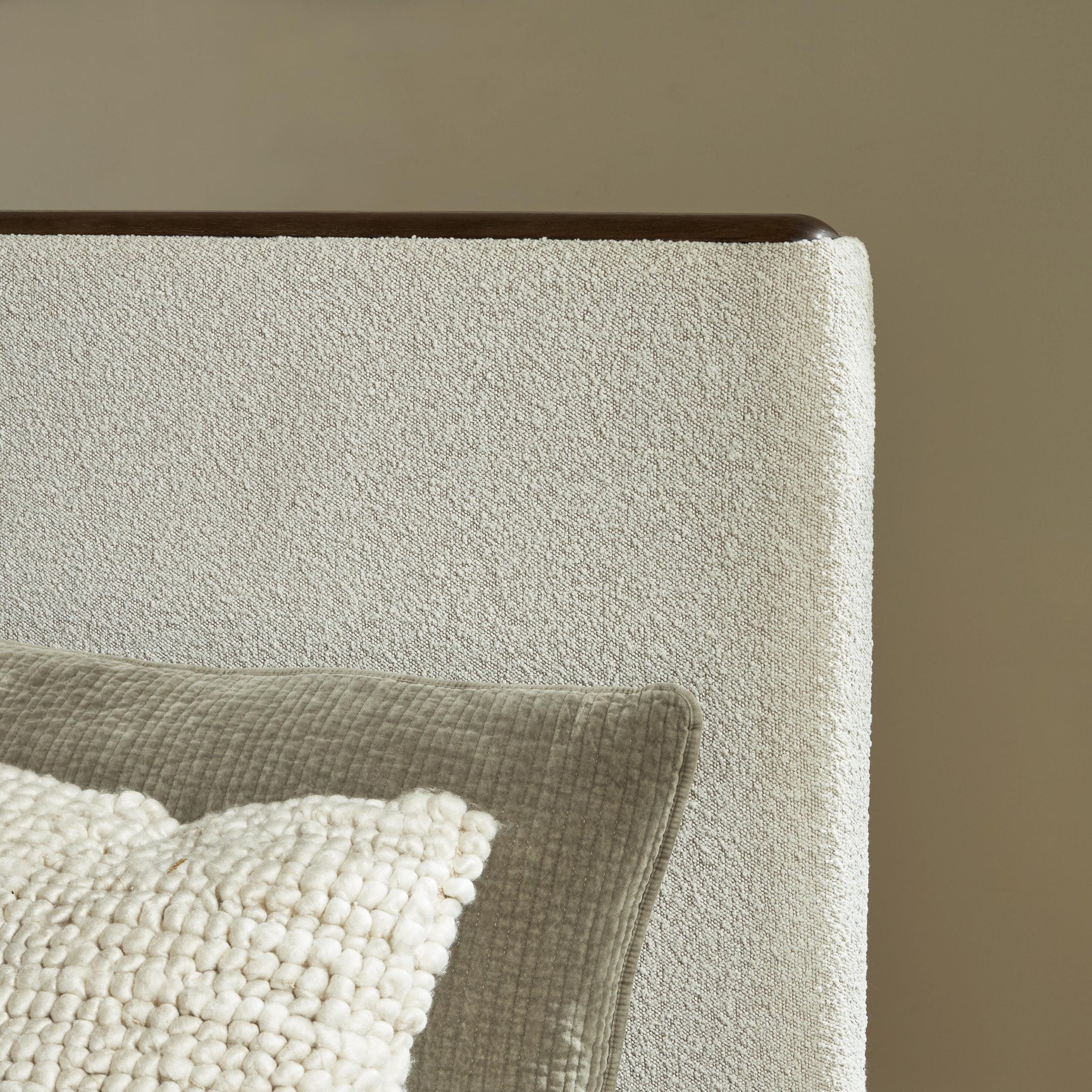 Radkin Burnished Brown King Upholstered Panel Bed