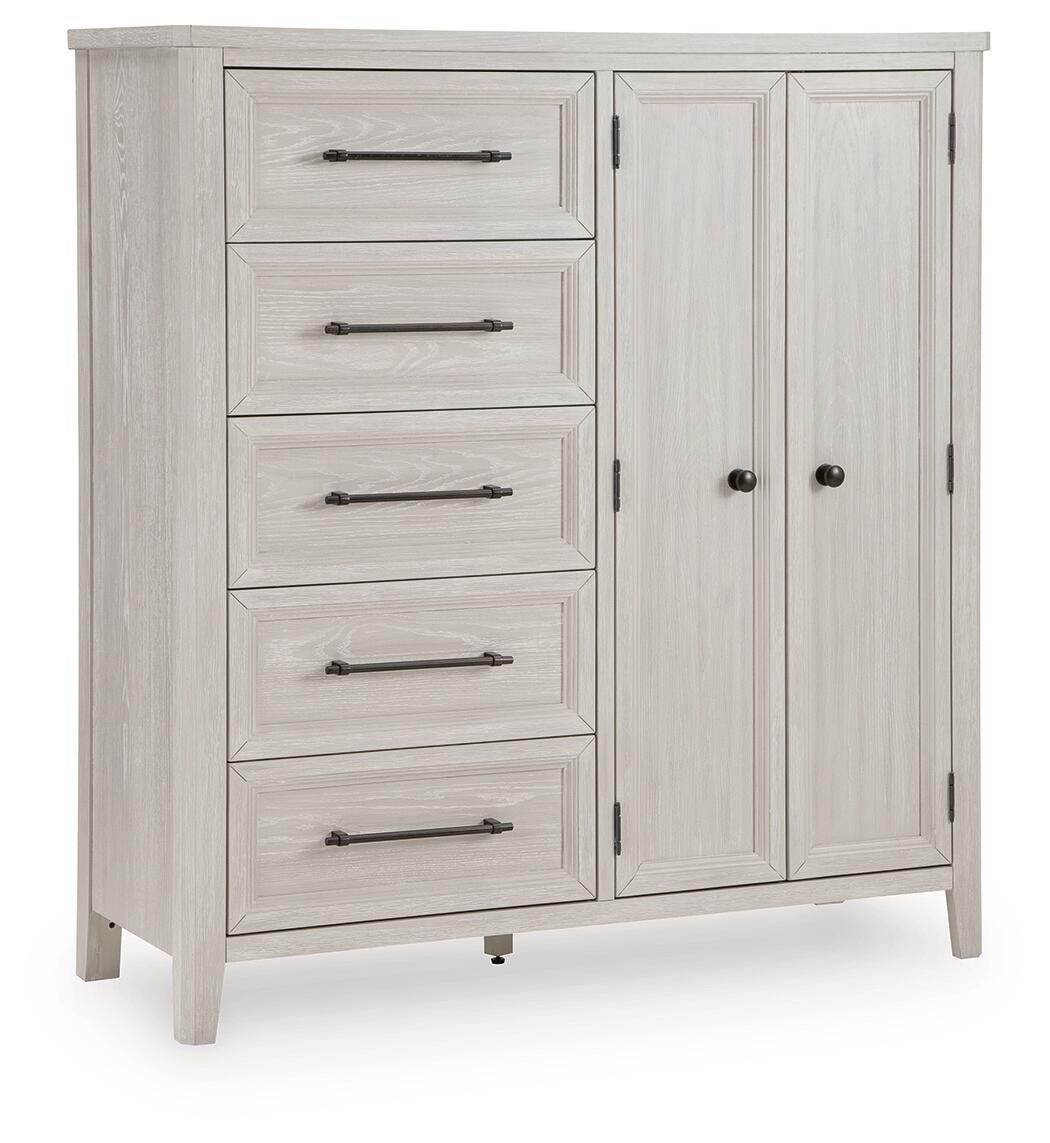 Darbonton Dove White Door Chest