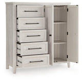 Darbonton Dove White Door Chest