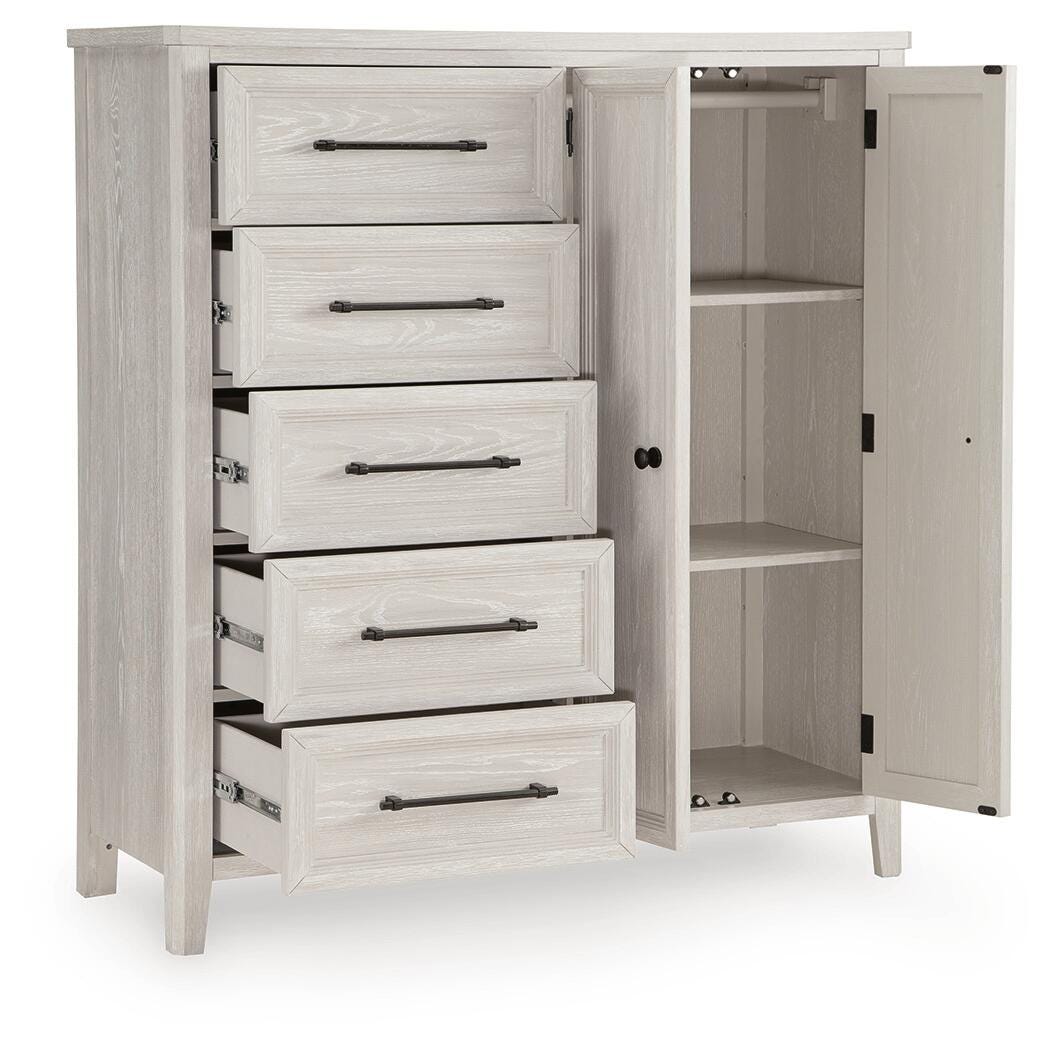 Darbonton Dove White Door Chest
