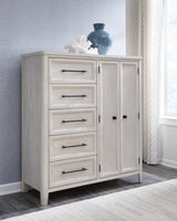 Darbonton Dove White Door Chest