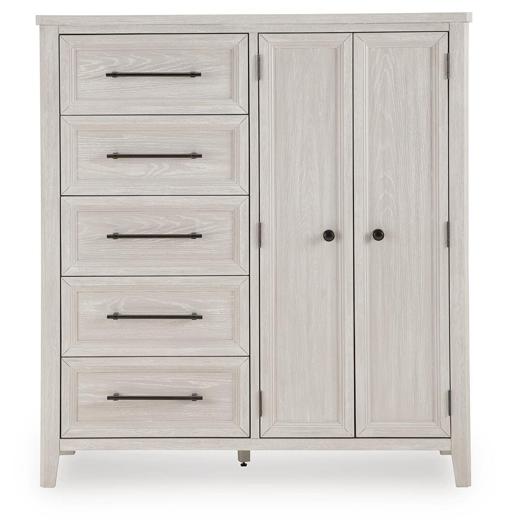Darbonton Dove White Door Chest