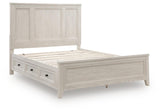 Darbonton Dove White Queen Panel Storage Bed