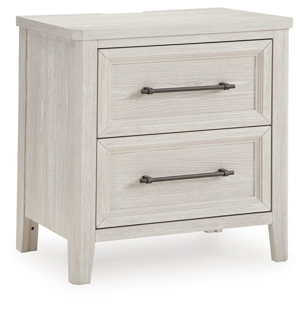 Darbonton Dove White Nightstand (Online Special Price)