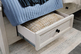 Darbonton Dove White King Panel Storage Bed