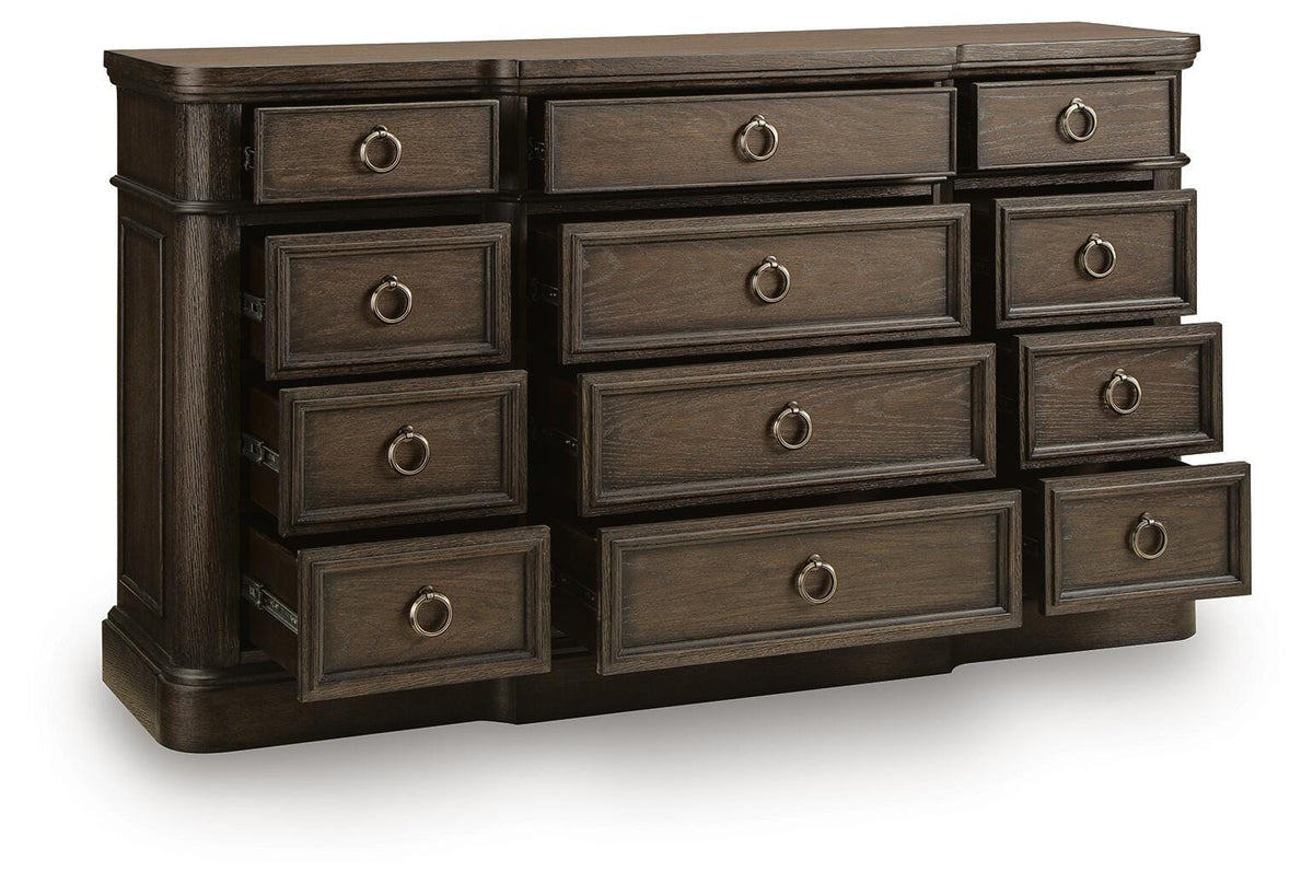 Wickenger Dark Brown Dresser