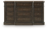 Wickenger Dark Brown Dresser