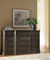 Wickenger Dark Brown Dresser