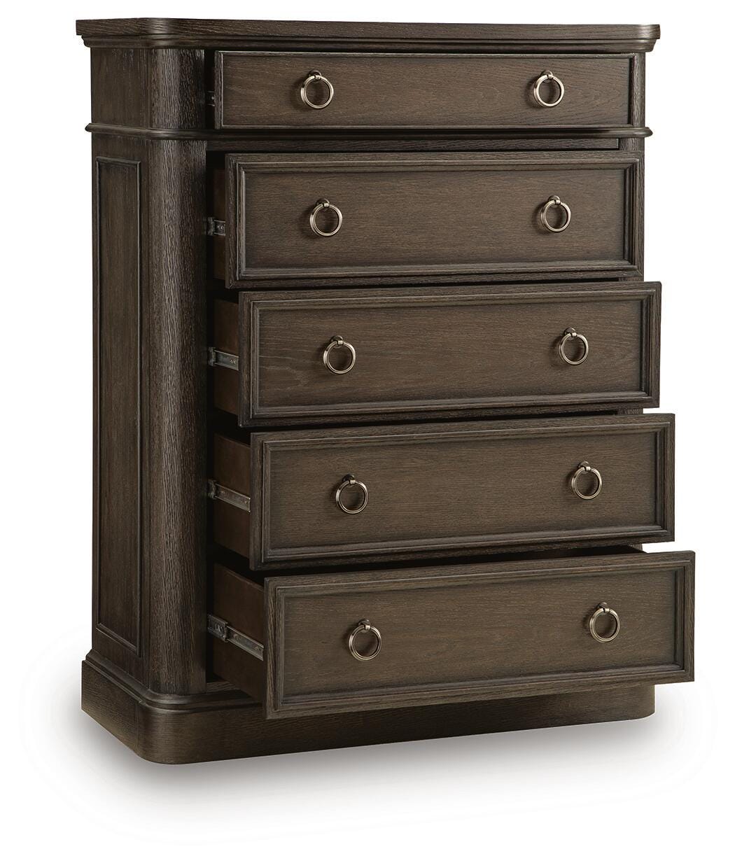 Wickenger Dark Brown Chest of Drawers
