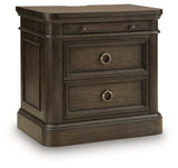 Wickenger Dark Brown Nightstand