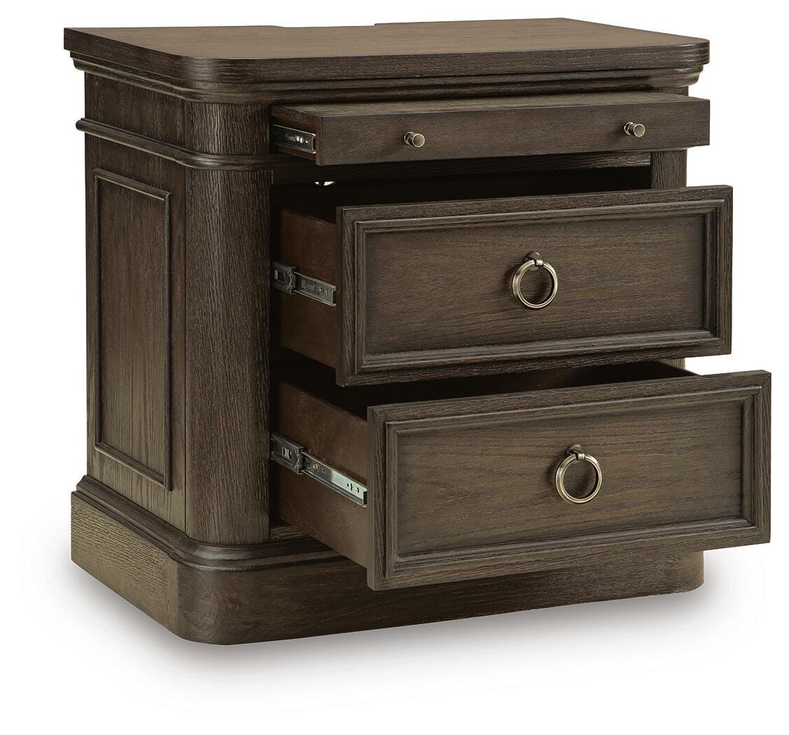 Wickenger Dark Brown Nightstand