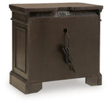 Wickenger Dark Brown Nightstand