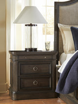 Wickenger Dark Brown Nightstand