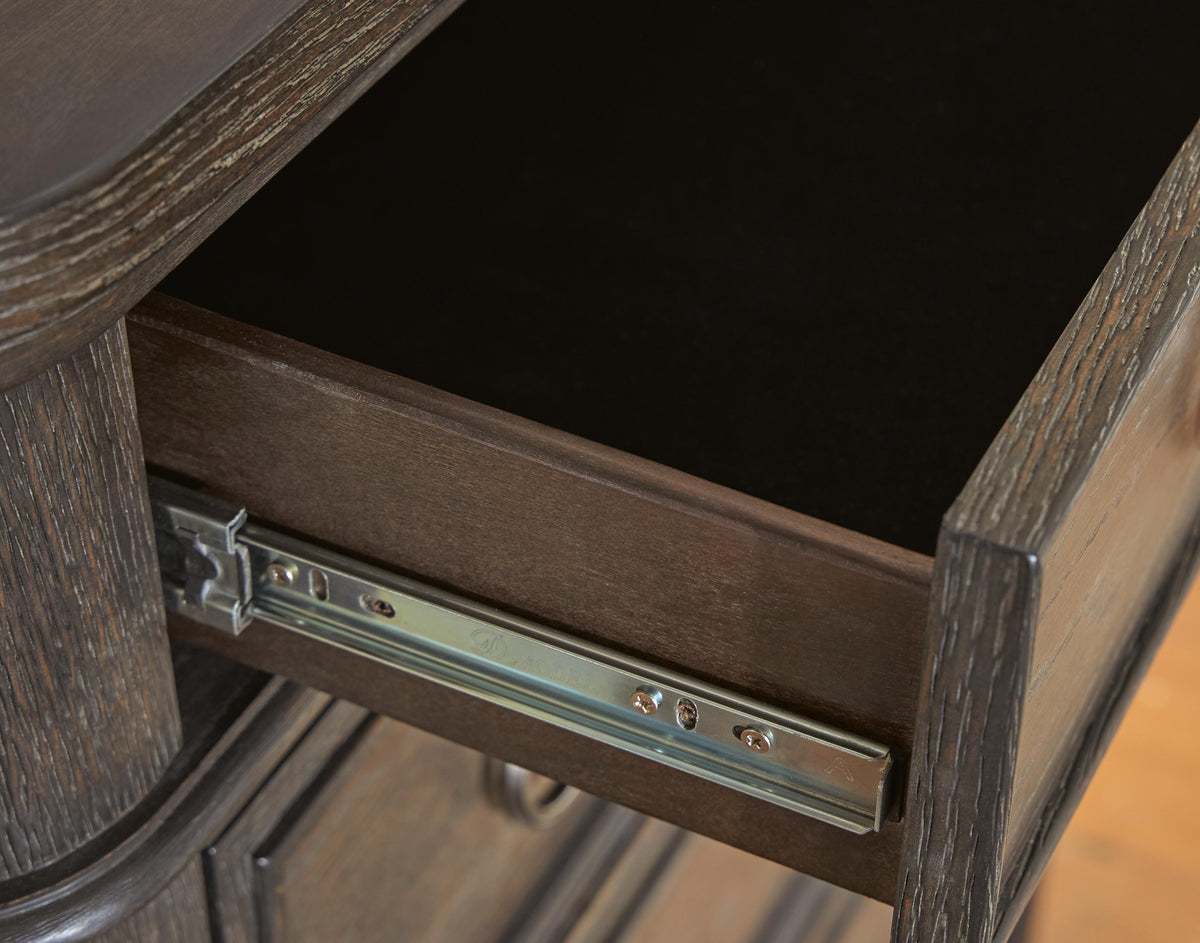 Wickenger Dark Brown Nightstand
