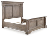 Blairhurst Light Grayish Brown King Panel Bed - Ornate Home