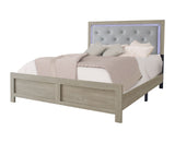 Jaylen Cream Upholstered Panel Bedroom Set