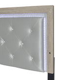 Jaylen Cream Upholstered Panel Bedroom Set