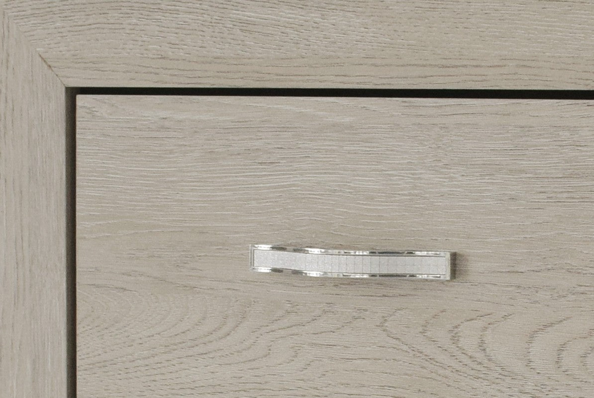 Jaylen Cream Upholstered Panel Bedroom Set