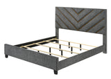 Zane Gray/Brown King Bed