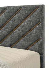 Zane Gray/Brown Queen Bed