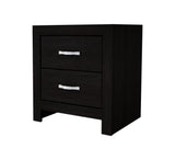 Jaylen Black Upholstered Panel Bedroom Set