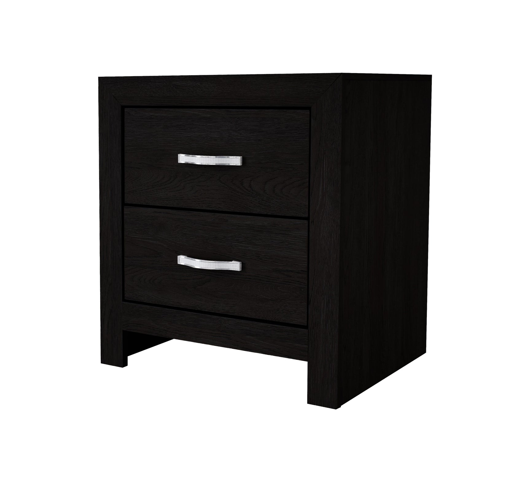 Jaylen Black Upholstered Panel Bedroom Set