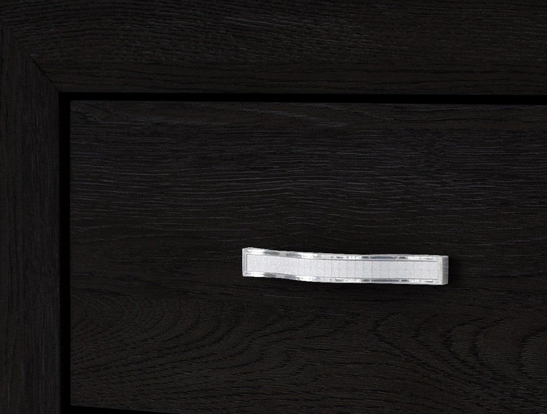 Jaylen Black Upholstered Panel Bedroom Set