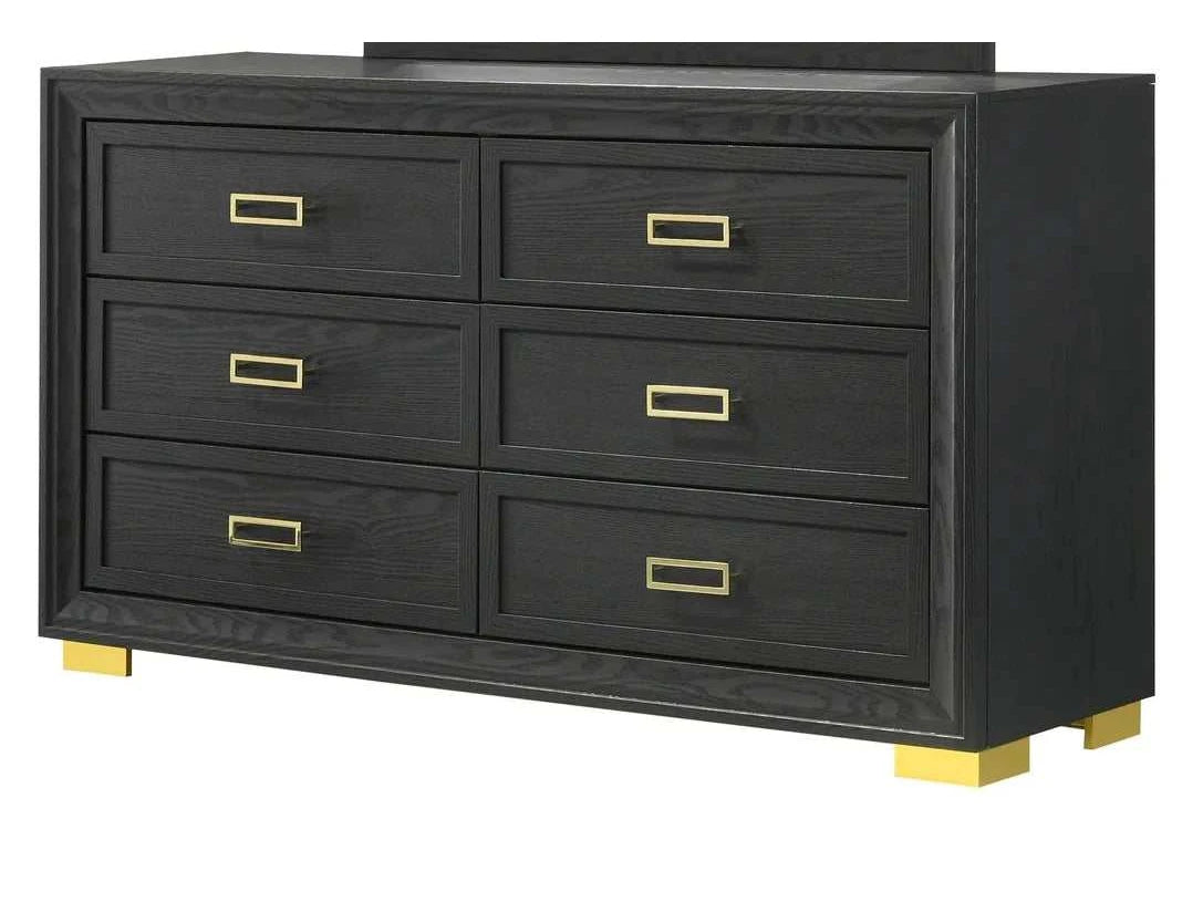 Pepe Black & Gold Dresser - Ornate Home