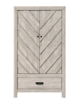 Valor Antique White Armoire