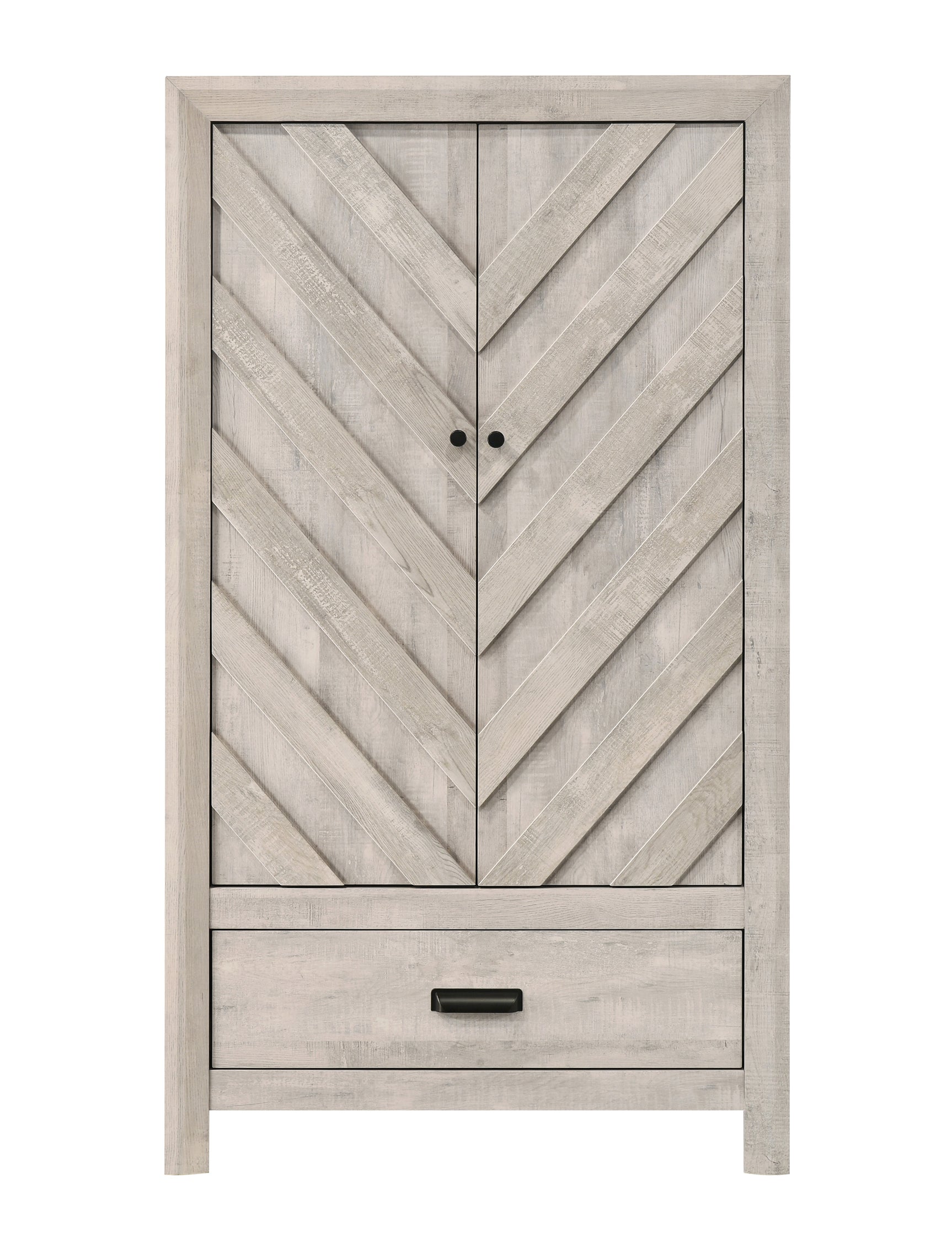 Valor Antique White Armoire