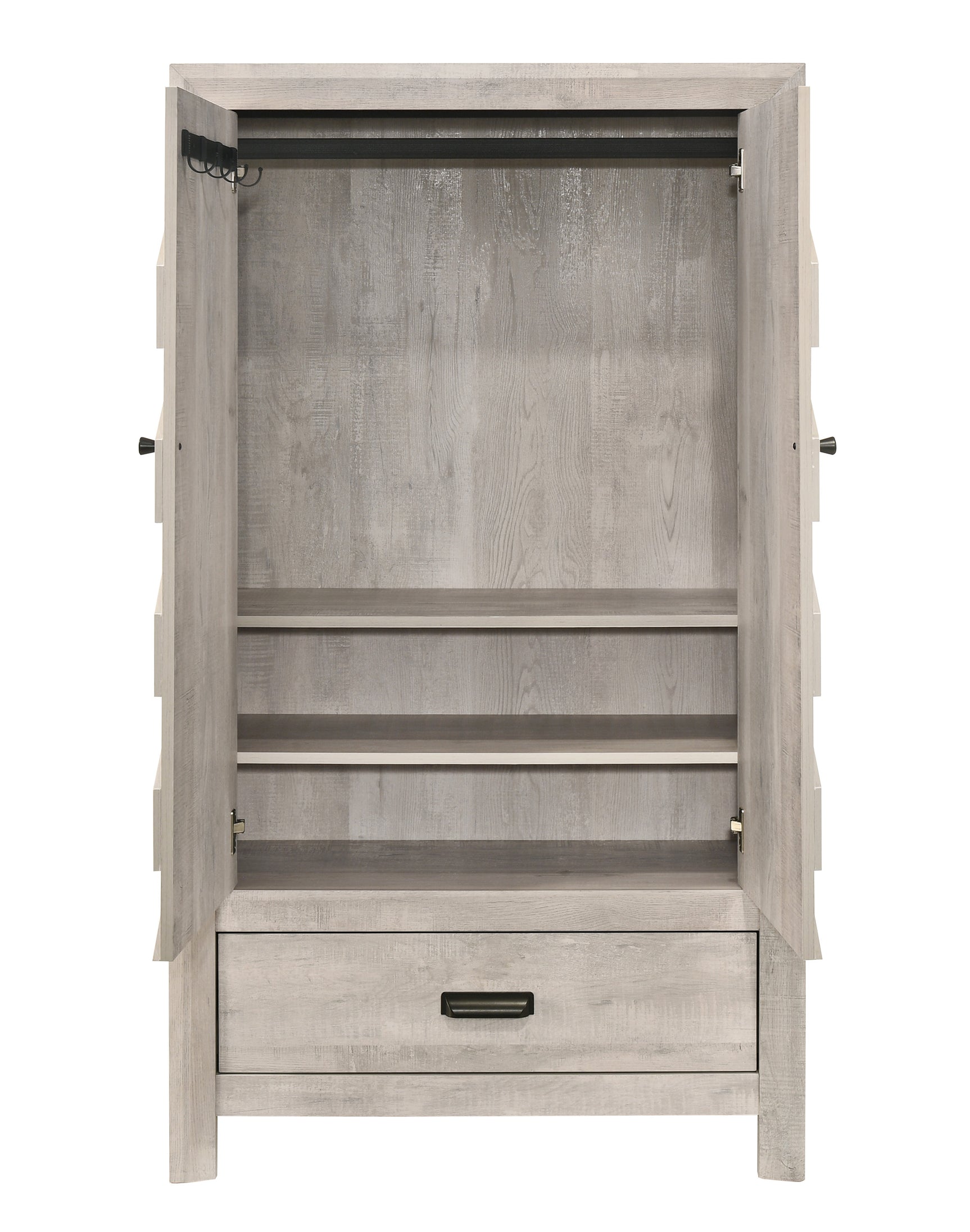 Valor Antique White Armoire