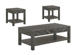 Valor Grey 3-Piece Cocktail Set