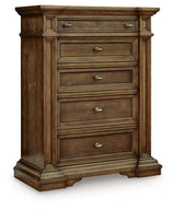 Channley Brown Chest of Drawers