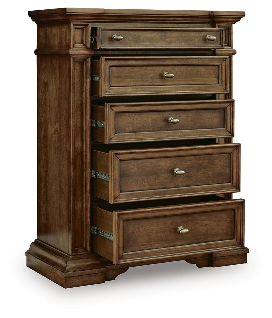 Channley Brown Chest of Drawers (Online Special Price)
