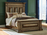 Frantanna Brown Queen Panel Bed (Online Special Price)