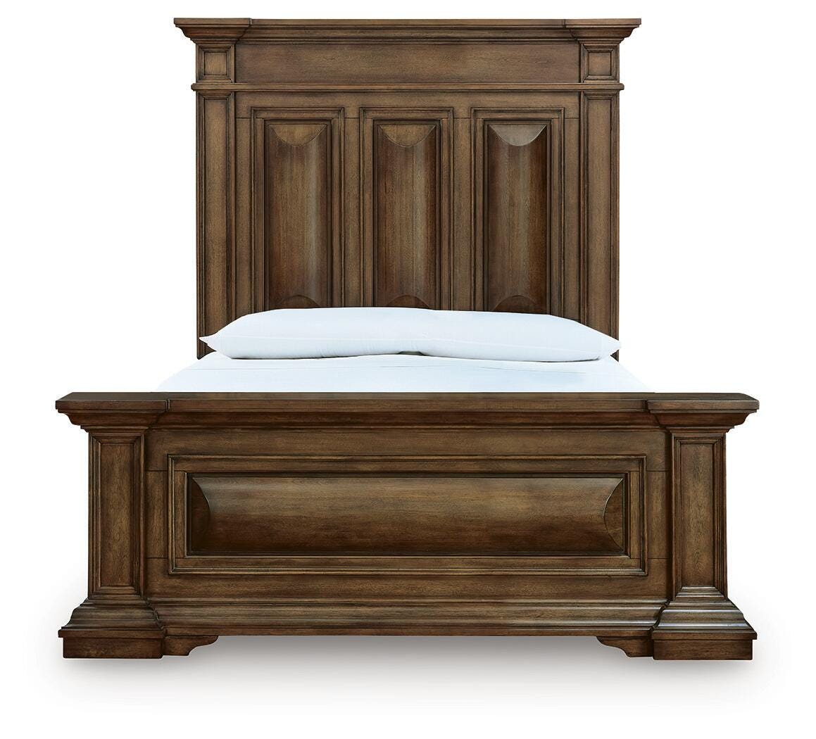 Frantanna Brown Queen Panel Bed (Online Special Price)