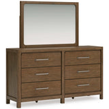 Cabalynn Light Brown Dresser & Mirror - Ornate Home