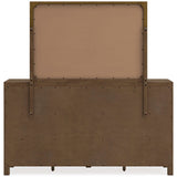 Cabalynn Light Brown Dresser & Mirror - Ornate Home