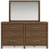 Cabalynn Light Brown Dresser & Mirror - Ornate Home