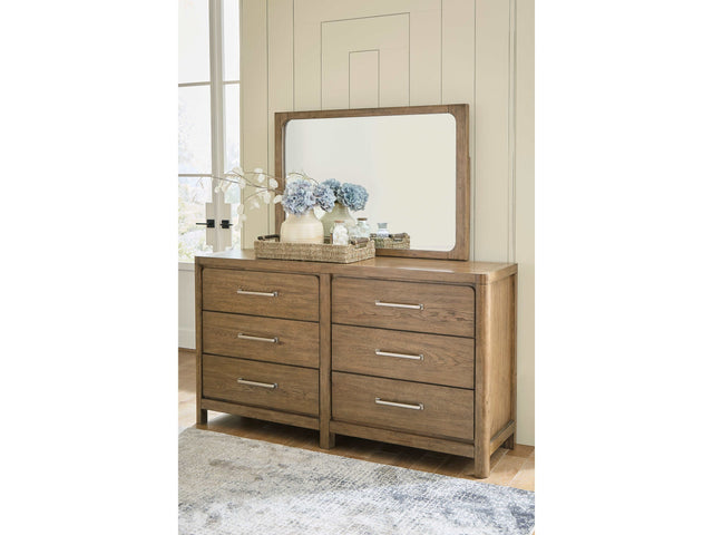 Cabalynn Light Brown Dresser & Mirror - Ornate Home