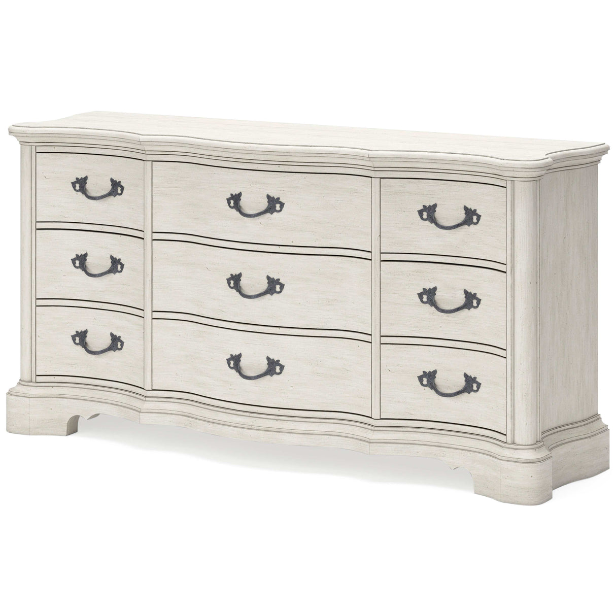 Arlendyne Antique White Dresser - Ornate Home