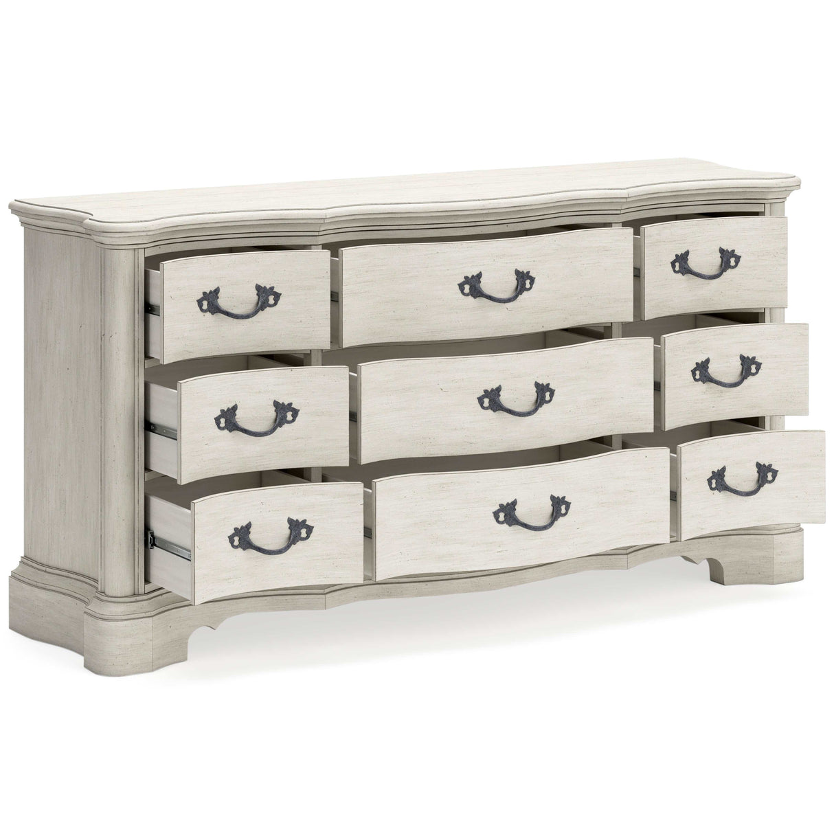 Arlendyne Antique White Dresser - Ornate Home