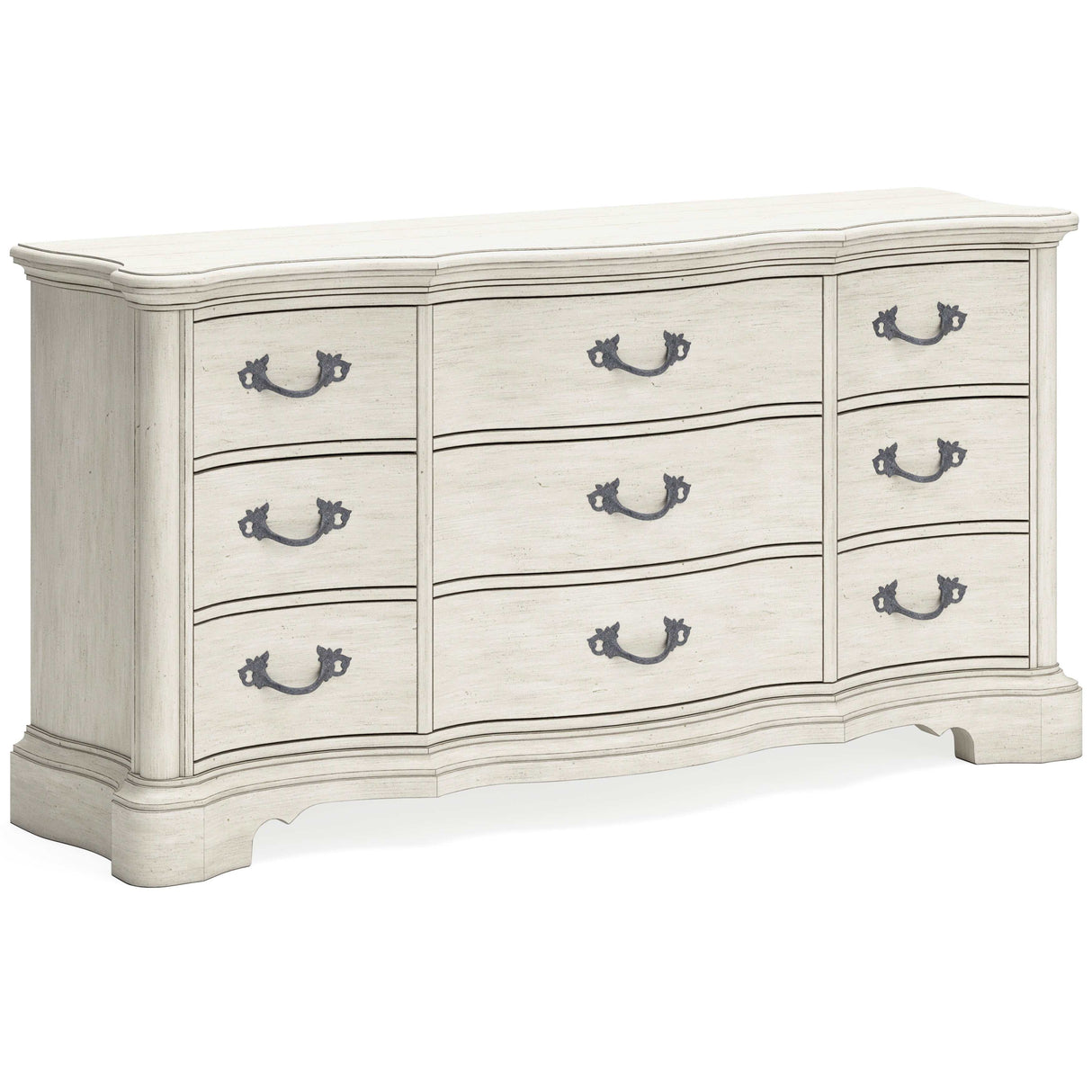 Arlendyne Antique White Dresser - Ornate Home