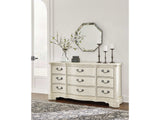 Arlendyne Antique White Dresser - Ornate Home