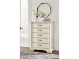 Arlendyne Antique White Chest - Ornate Home