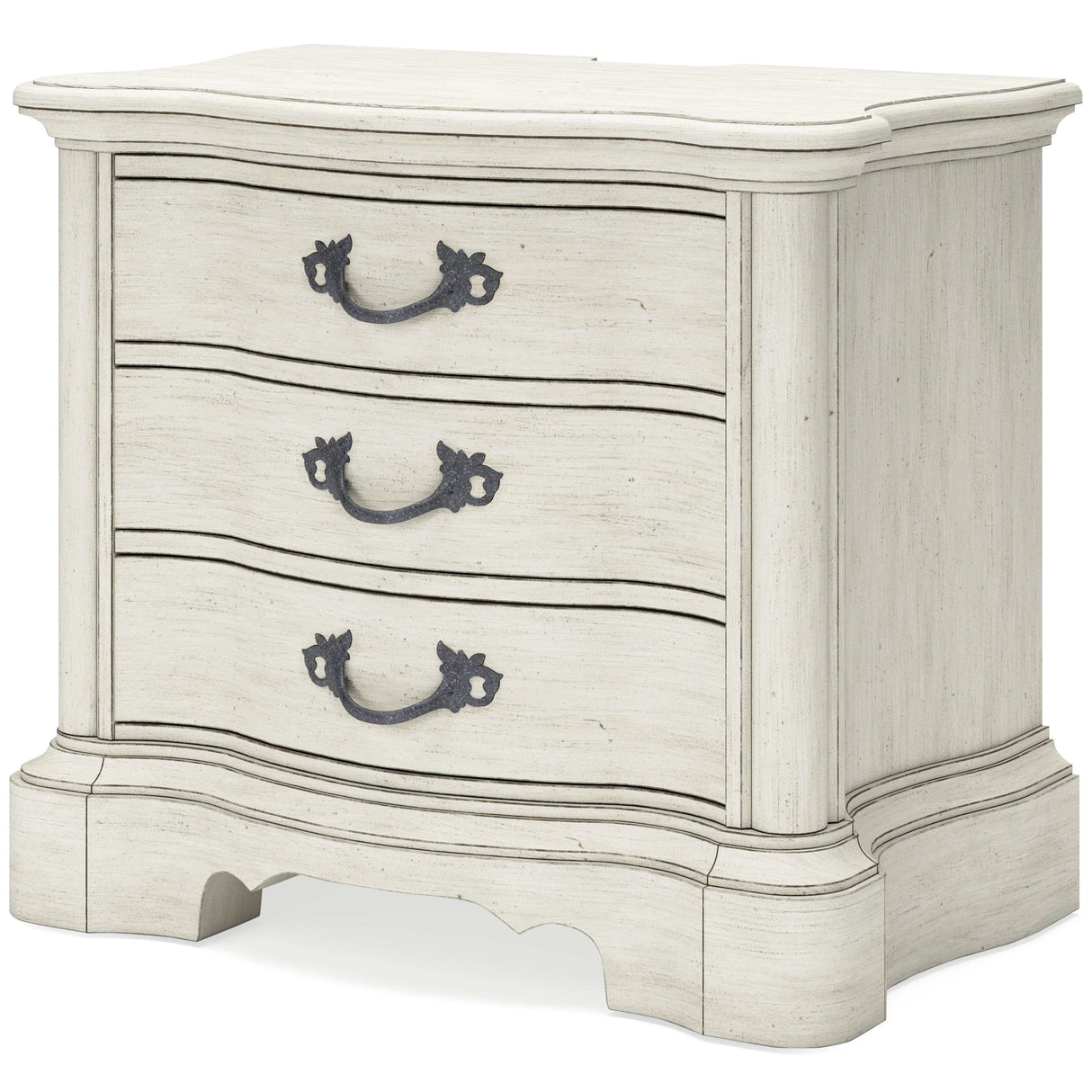 Arlendyne Antique White Nightstand - Ornate Home