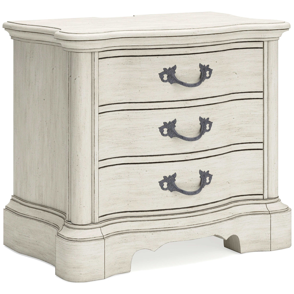 Arlendyne Antique White Nightstand - Ornate Home